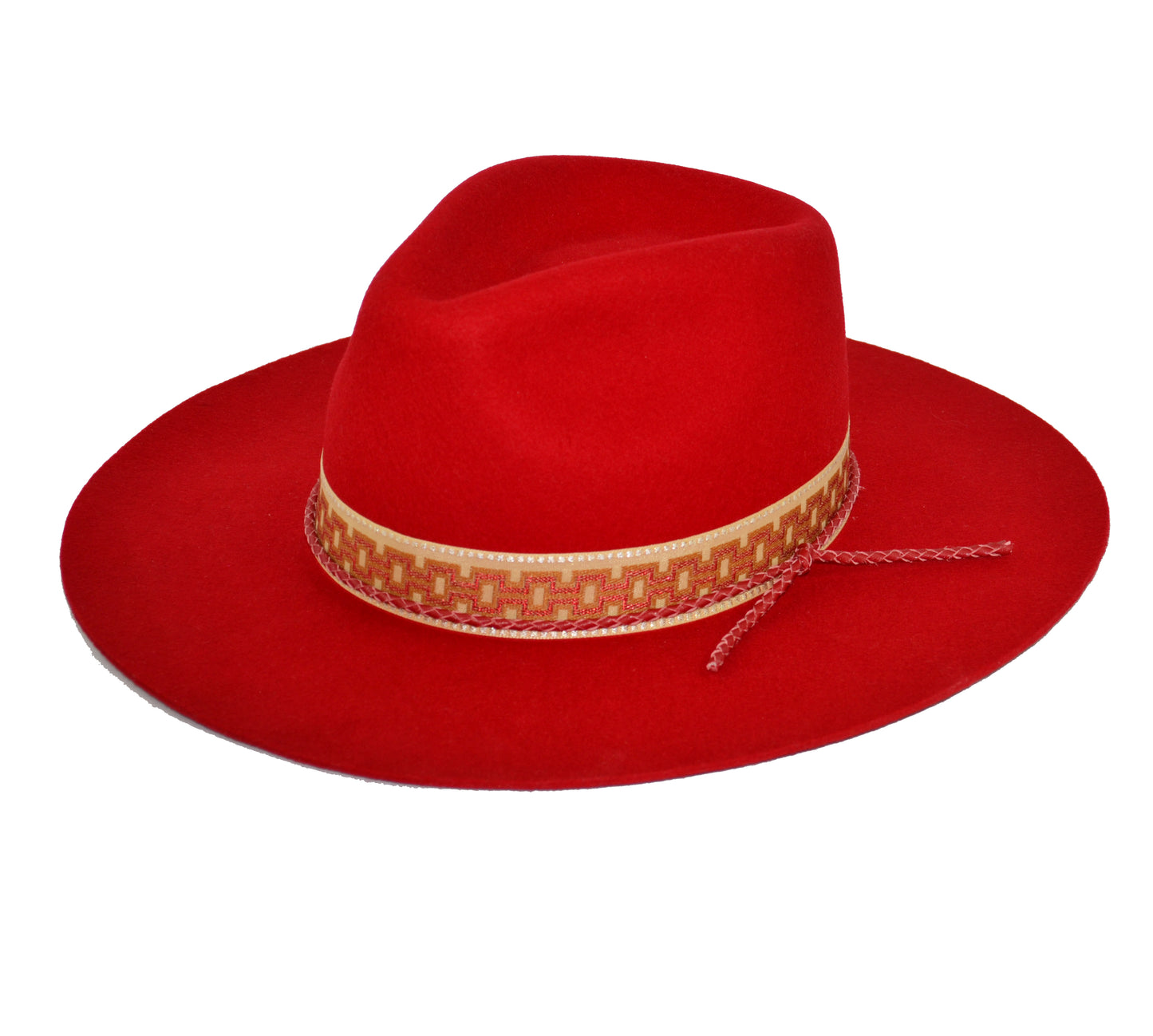 Cappello Fedora rosso