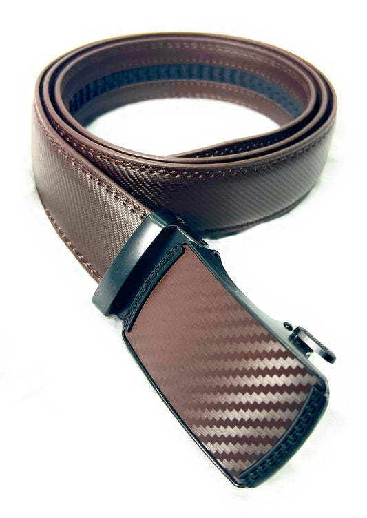 Cintura da Uomo in Eco Pelle Marrone